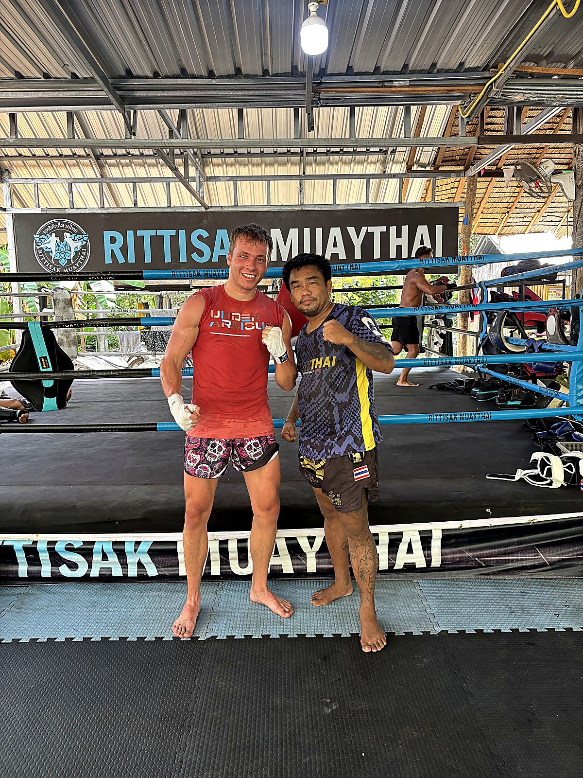 Muay Thai Training auf Koh Phangan, Thailand